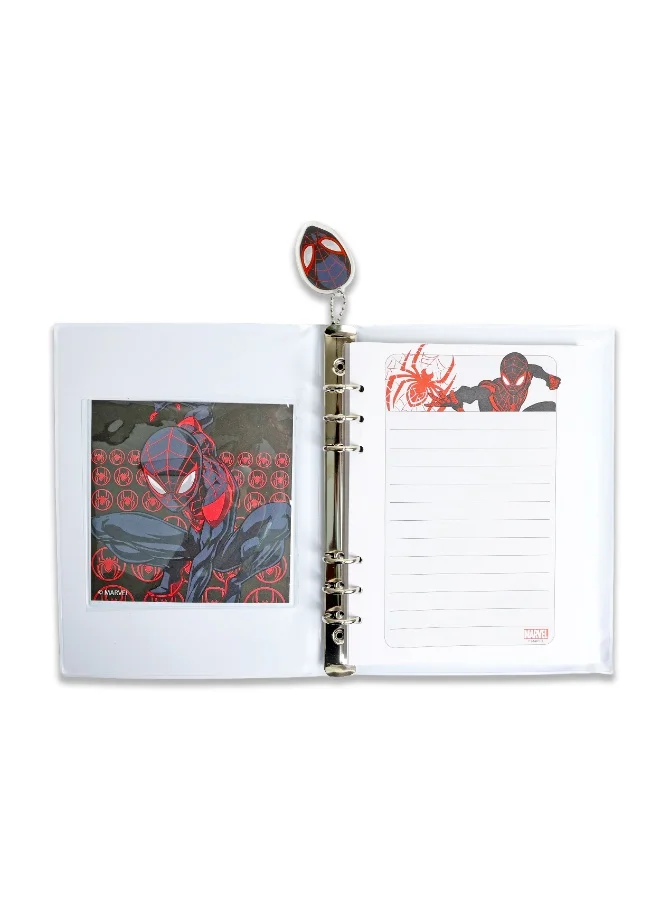 MARVEL  Marvel Spiderman Hard Cover Diary With Inter-Changeable Design Card for Kids | Best Price UAE